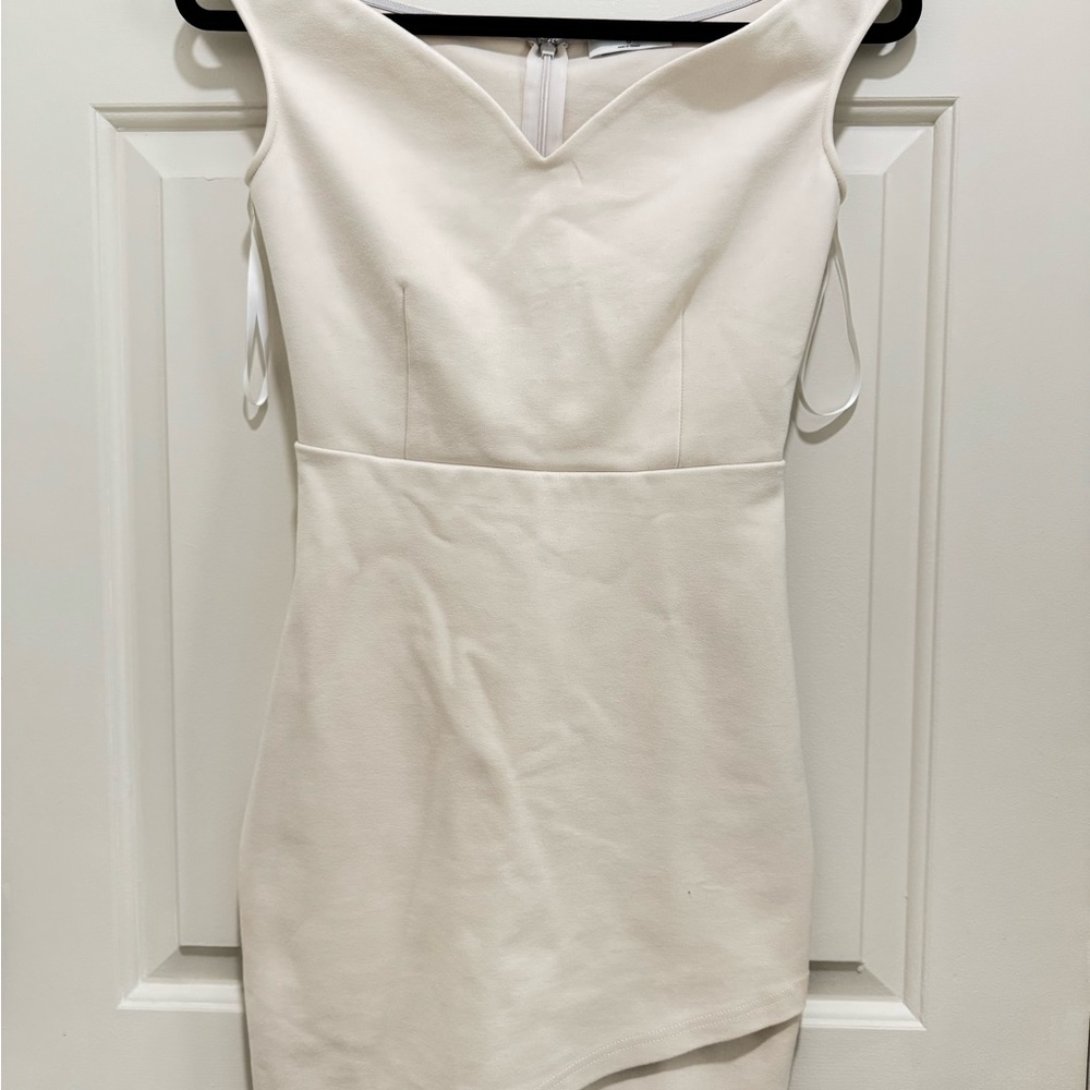 Aritzia Cream Mini Dress